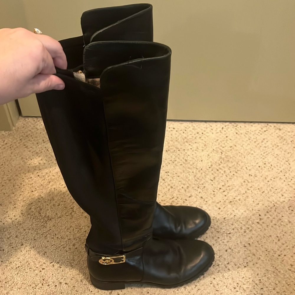 Michael Kors Over-the-knee Black Boots